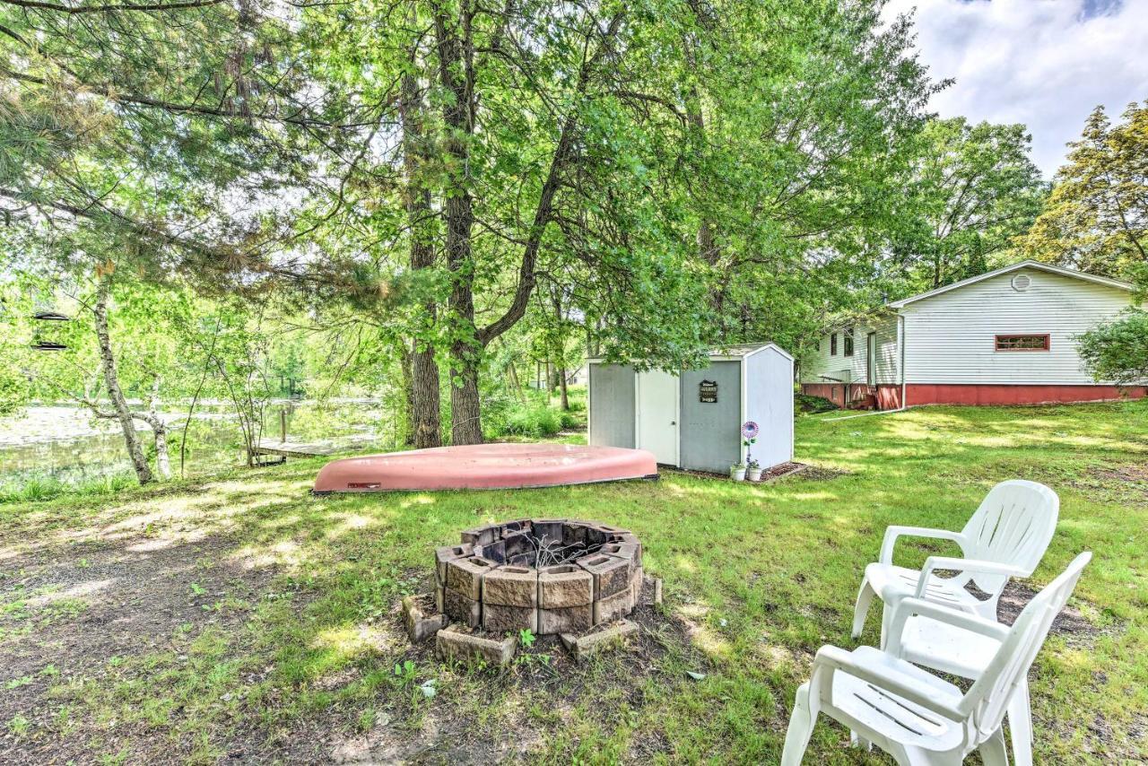 Fishermens Paradise With Fire Pit On Rice Lake! Exteriör bild