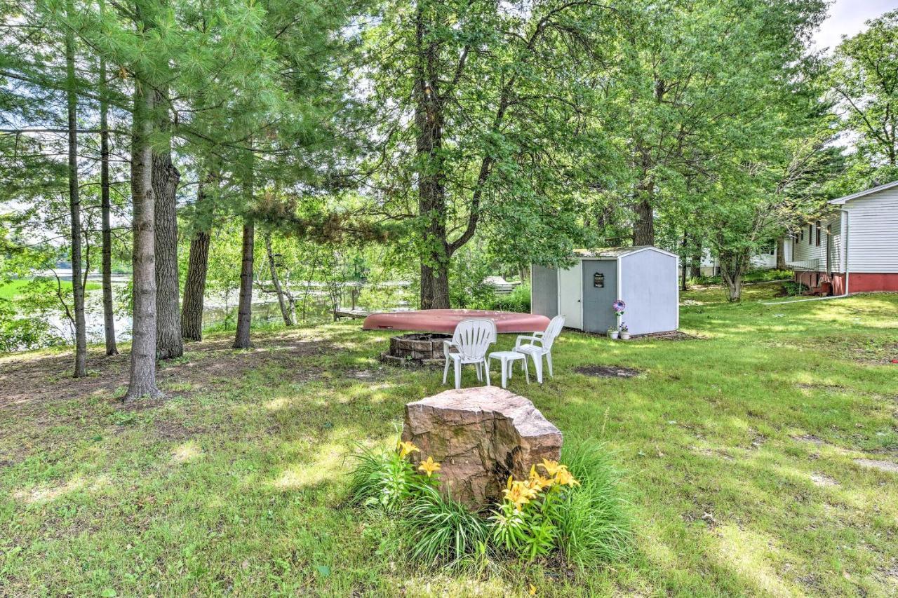 Fishermens Paradise With Fire Pit On Rice Lake! Exteriör bild